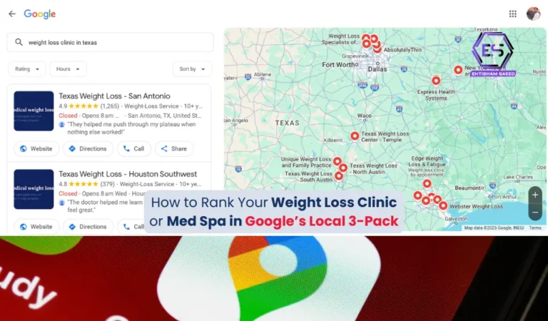 How to Rank Your Weight Loss Clinic or Med Spa in Google’s Local 3-Pack