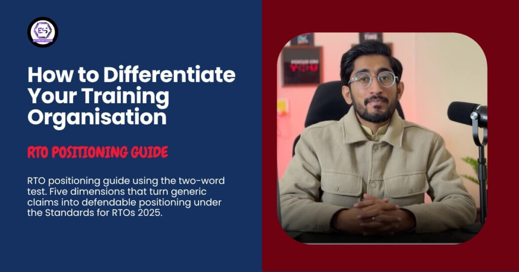 How to Differentiate Your Training Organisation in Australia