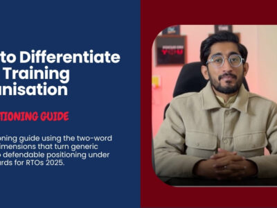 How to Differentiate Your Training Organisation in Australia