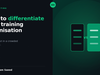 How to Differentiate Your Training Organisation in 2026