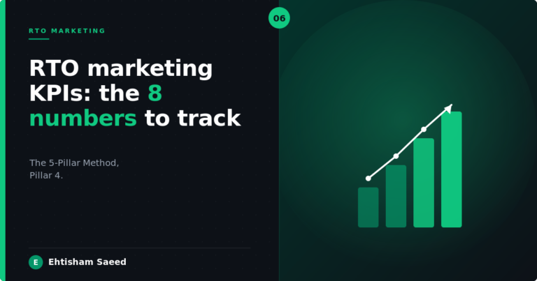 RTO Marketing KPIs: The 8 Numbers Every Australian Training Organisation Must Track in 2026 (Pillar 4)