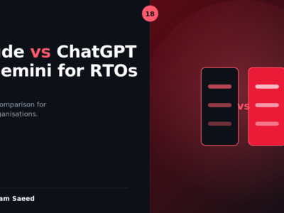 Claude vs ChatGPT vs Gemini for Australian RTOs: The 2026 Comparison