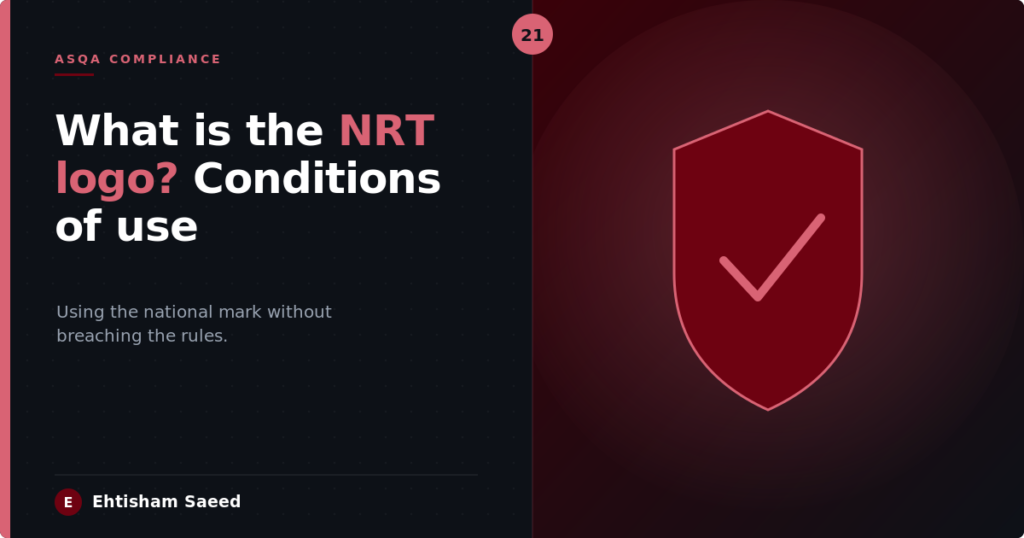 What Is the NRT Logo? Conditions of Use and Brand Compliance for Australian RTOs