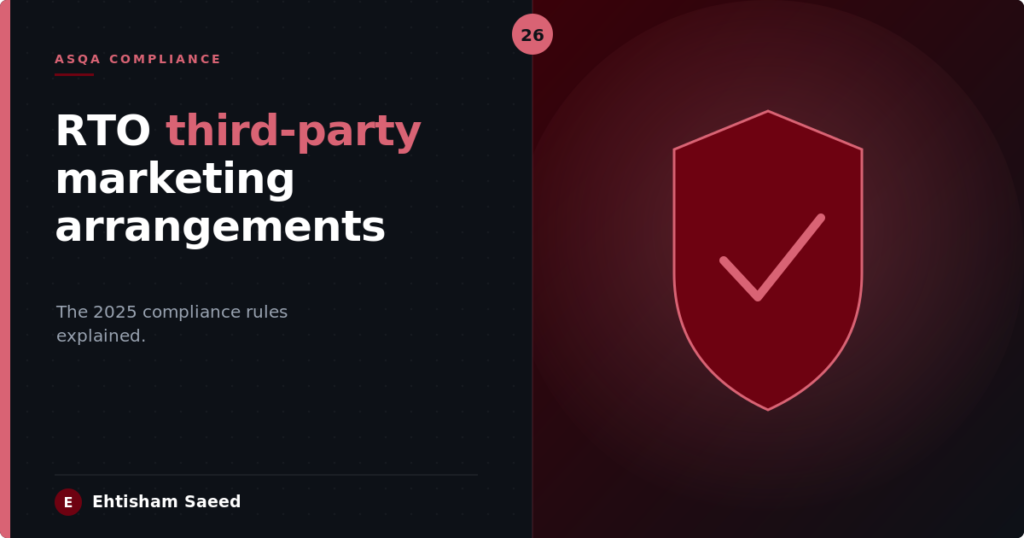 RTO Third-Party Marketing Arrangements: The 2025 Compliance Rules Explained