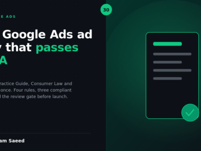 RTO Google Ads Ad Copy That Passes ASQA: The 2026 Guide