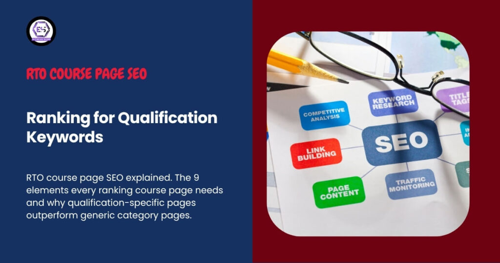 What Is RTO Course Page SEO Ranking for Qualification Keywords