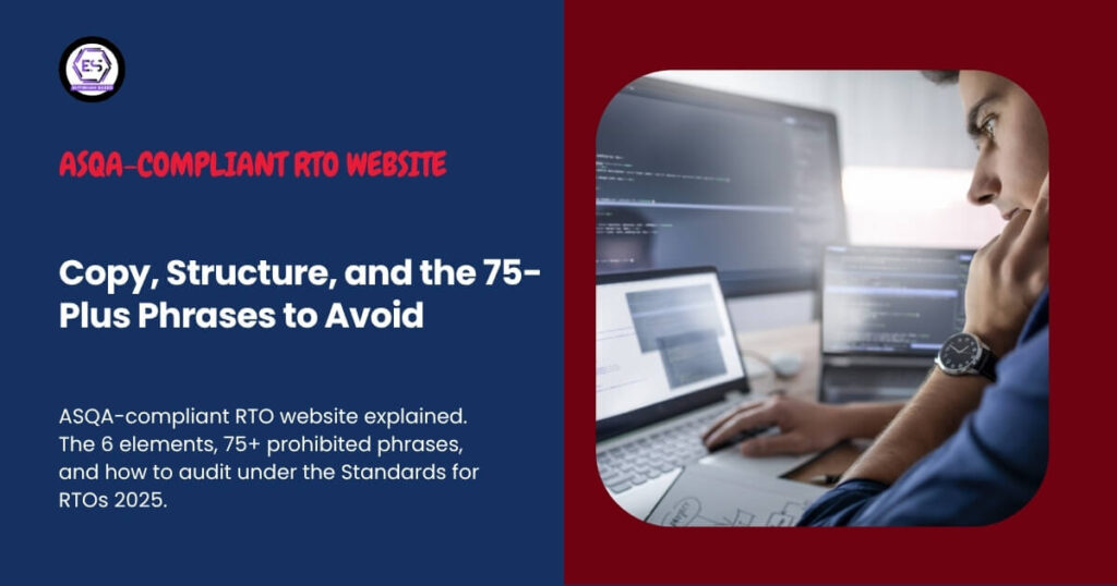 What Is an ASQA-Compliant RTO Website Copy, Structure, and the 75-Plus Phrases to Avoid (2)